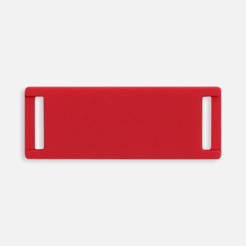 Лейбл из ПВХ Kova, красный Лейбл из ПВХ Kova, красный