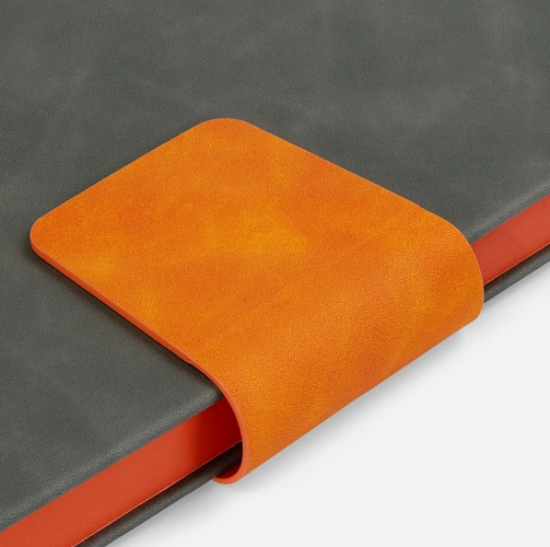 Ежедневник Grande Strap на заказ, датированный, серый Ежедневник Grande Strap на заказ, датированный, серый