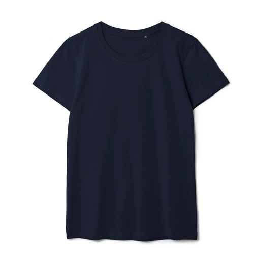 Футболка женская T-bolka Stretch Lady, темно-синяя (navy) Футболка женская T-bolka Stretch Lady, темно-синяя (navy)