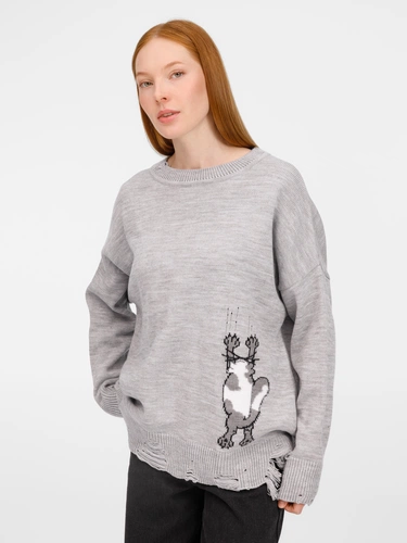 Джемпер Sharpick, серый Джемпер Sharpick, серый