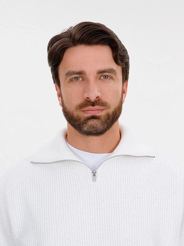 Джемпер Siluetti Birne, молочно-белый Джемпер Siluetti Birne, молочно-белый