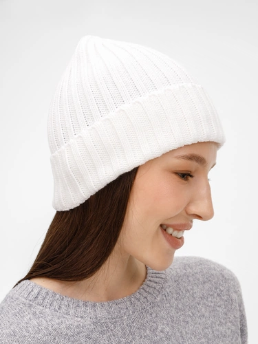 Шапка Faculty, белая Шапка Faculty, белая