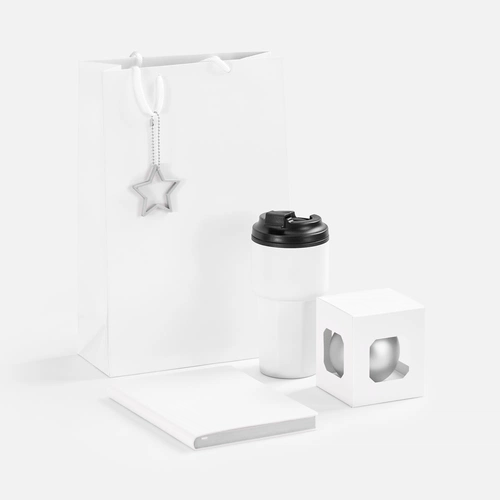 Набор Astrela, белый с серебристым Набор Astrela, белый с серебристым