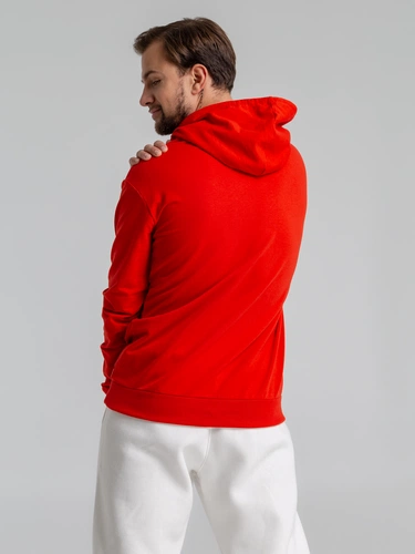 Толстовка с капюшоном Unit Kirenga, красная Толстовка с капюшоном Unit Kirenga, красная