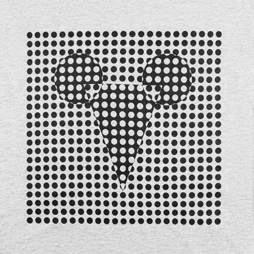 Футболка женская Optical Mouse, серый меланж Футболка женская Optical Mouse, серый меланж