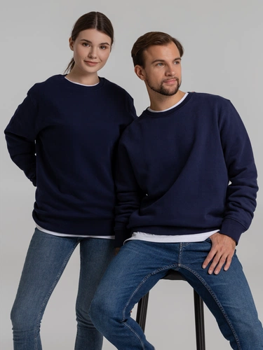 Свитшот унисекс King, темно-синий Свитшот унисекс King, темно-синий