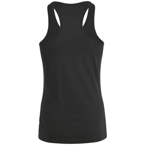 Майка женская Justin Women, черная Майка женская Justin Women, черная