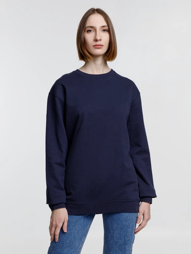 Свитшот унисекс Columbia, темно-синий Свитшот унисекс Columbia, темно-синий