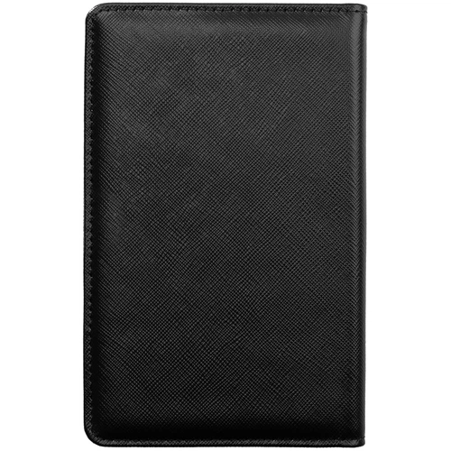 Визитница Linen, черная Визитница Linen, черная