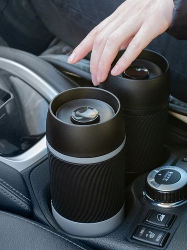 Термостакан Hub, черный Термостакан Hub, черный