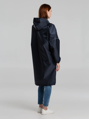 Дождевик со светоотражающими элементами Rainman Blink, темно-синий Дождевик со светоотражающими элементами Rainman Blink, темно-синий