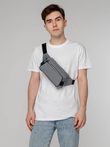 Поясная сумка Tabby, серая Поясная сумка Tabby, серая