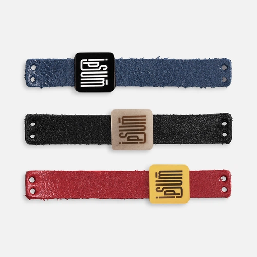 Лейбл кожаный Beta, XS, черный Лейбл кожаный Beta, XS, черный