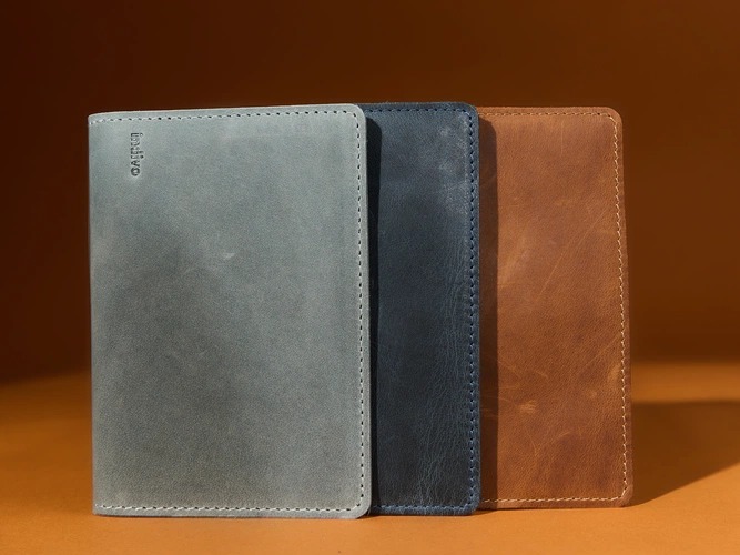 Обложка для паспорта inStream, серая Обложка для паспорта inStream, серая