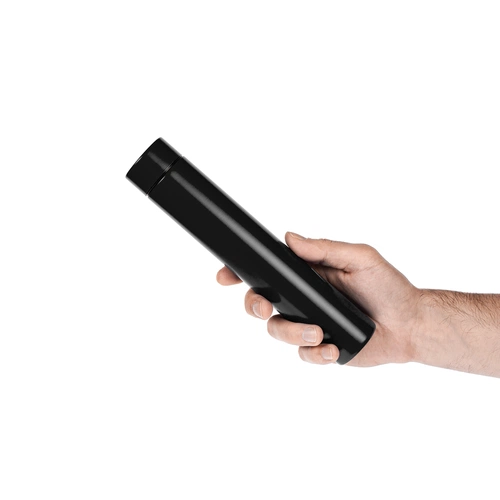 Термобутылка Metropolis, черная Термобутылка Metropolis, черная