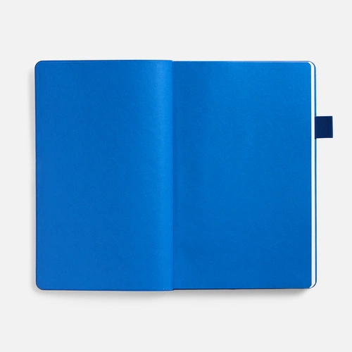 Ежедневник White Shall, недатированный, бело-синий Ежедневник White Shall, недатированный, бело-синий