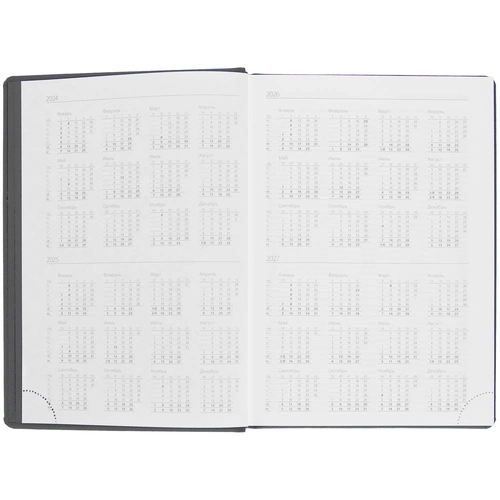 Ежедневник Mobile на заказ, недатированный, черно-синий Ежедневник Mobile на заказ, недатированный, черно-синий