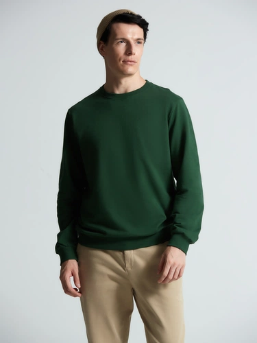 Свитшот Toima 2.0, темно-зеленый Свитшот Toima 2.0, темно-зеленый