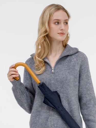 Зонт-трость Classic, темно-синий Зонт-трость Classic, темно-синий