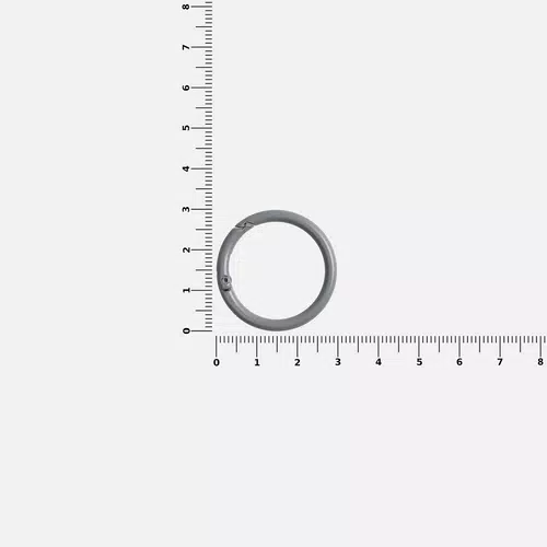 Карабин-кольцо Claus, L, серый Карабин-кольцо Claus, L, серый