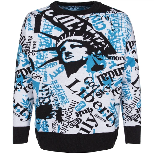 Свитер оверсайз на заказ Tricksy Net, акрил Свитер оверсайз на заказ Tricksy Net, акрил