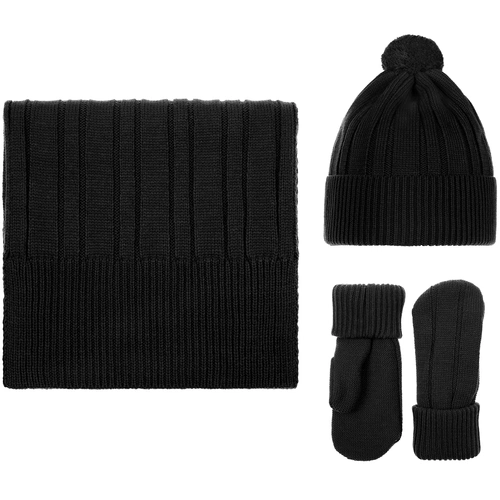 Шапка Knit Beat, черная Шапка Knit Beat, черная