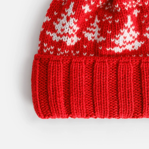 Шапка Holidale, красная с молочным Шапка Holidale, красная с молочным