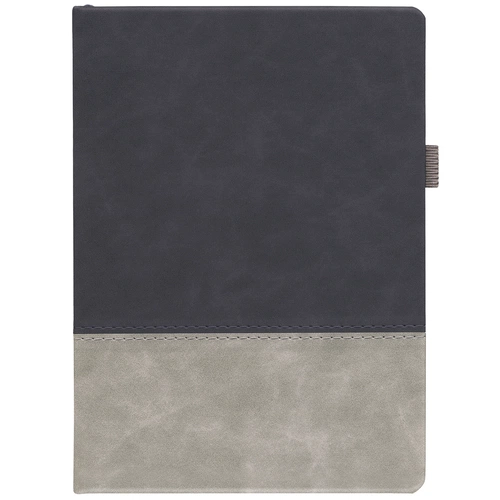Ежедневник Horizon, недатированный, серый с черным Ежедневник Horizon, недатированный, серый с черным