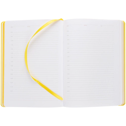 Ежедневник New Factor, недатированный, желтый Ежедневник New Factor, недатированный, желтый