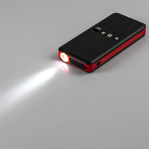 Аккумулятор с беспроводной зарядкой Holiday Maker Wireless, 10000 мАч, красный Аккумулятор с беспроводной зарядкой Holiday Maker Wireless, 10000 мАч, красный