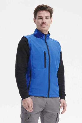 Жилет мужской софтшелл Rallye Men ярко-синий Жилет мужской софтшелл Rallye Men ярко-синий