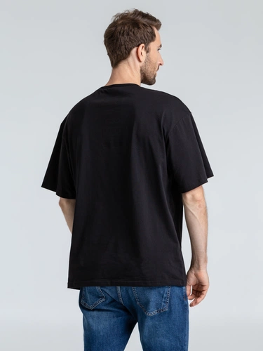 Футболка оверсайз «Чистая соль», черная Футболка оверсайз «Чистая соль», черная