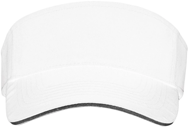 Козырек Ace, белый с черным Козырек Ace, белый с черным