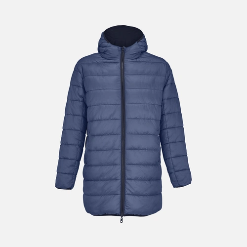 Куртка-парка унисекс Reverse, темно-синяя Куртка-парка унисекс Reverse, темно-синяя