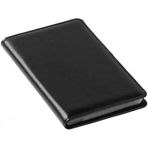 Визитница Linen, черная Визитница Linen, черная