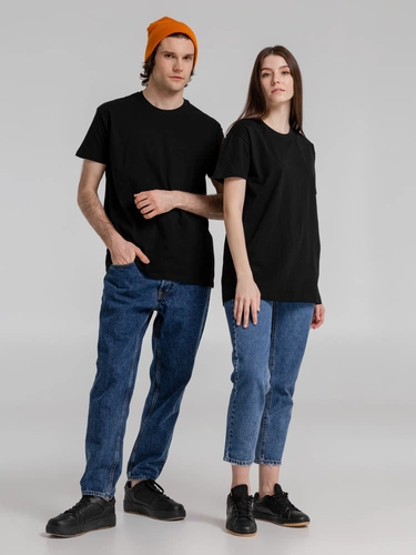 Футболка Imperial 190, черная Футболка Imperial 190, черная