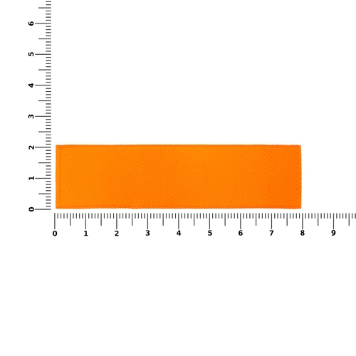 Лейбл тканевый Epsilon, S, оранжевый неон Лейбл тканевый Epsilon, S, оранжевый неон