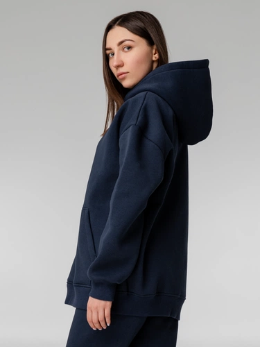 Худи Kulonga Oversize, темно-синее Худи Kulonga Oversize, темно-синее