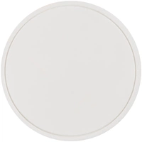 Лейбл из ПВХ Dzeta Round, L, белый