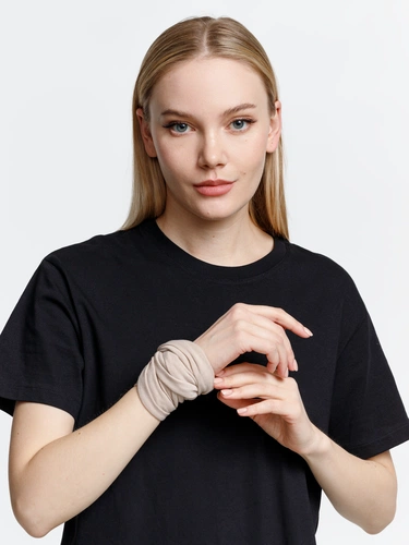 Многофункциональная бандана Dekko, бежевая Многофункциональная бандана Dekko, бежевая