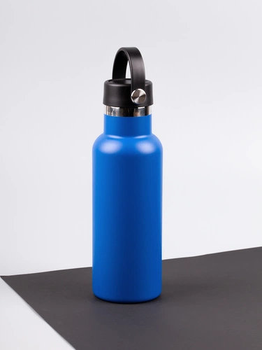 Термобутылка Bidon, синяя Термобутылка Bidon, синяя