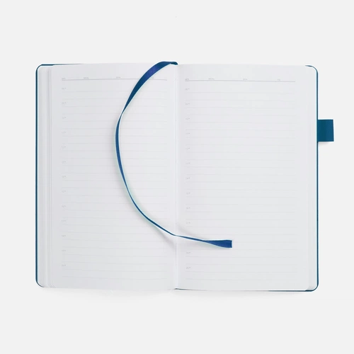 Ежедневник White Shall, недатированный, бело-синий Ежедневник White Shall, недатированный, бело-синий