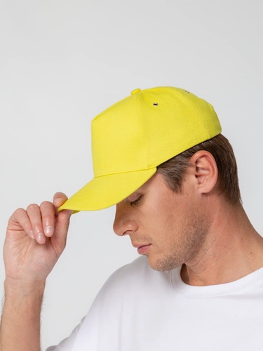 Бейсболка Standard, желтая (лимонная) Бейсболка Standard, желтая (лимонная)