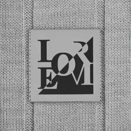 Лейбл светоотражающий Tao, L, серый Лейбл светоотражающий Tao, L, серый