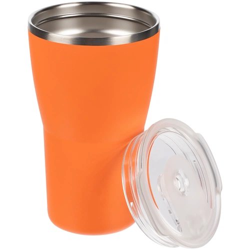 Термостакан Sapporo без логотипа, оранжевый Термостакан Sapporo без логотипа, оранжевый