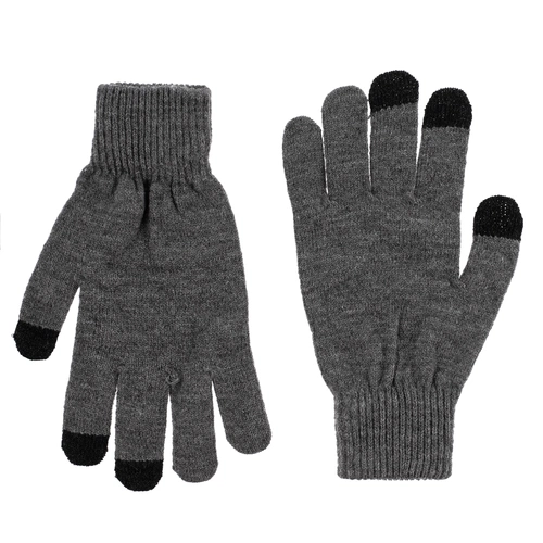 Перчатки сенсорные Urban Flow, темно-серый меланж Перчатки сенсорные Urban Flow, темно-серый меланж