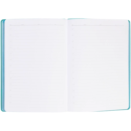 Ежедневник Flexpen Shall, недатированный, бирюзовый Ежедневник Flexpen Shall, недатированный, бирюзовый