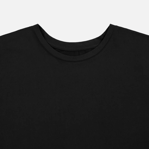 Футболка унисекс Senti, черная Футболка унисекс Senti, черная