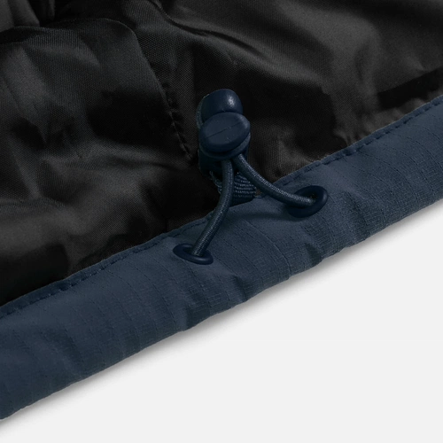 Куртка-парка унисекс Sfera, темно-синяя Куртка-парка унисекс Sfera, темно-синяя