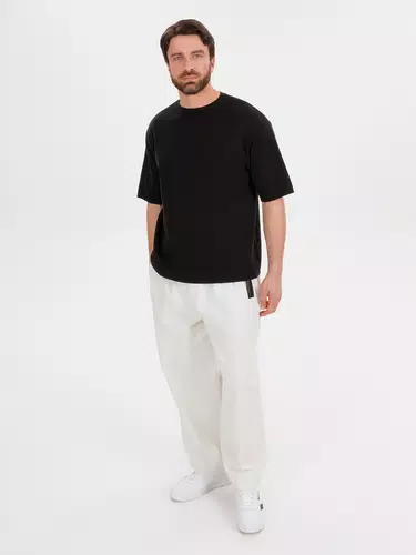 Джемпер с коротким рукавом Siluetti Volumica, черный Джемпер с коротким рукавом Siluetti Volumica, черный